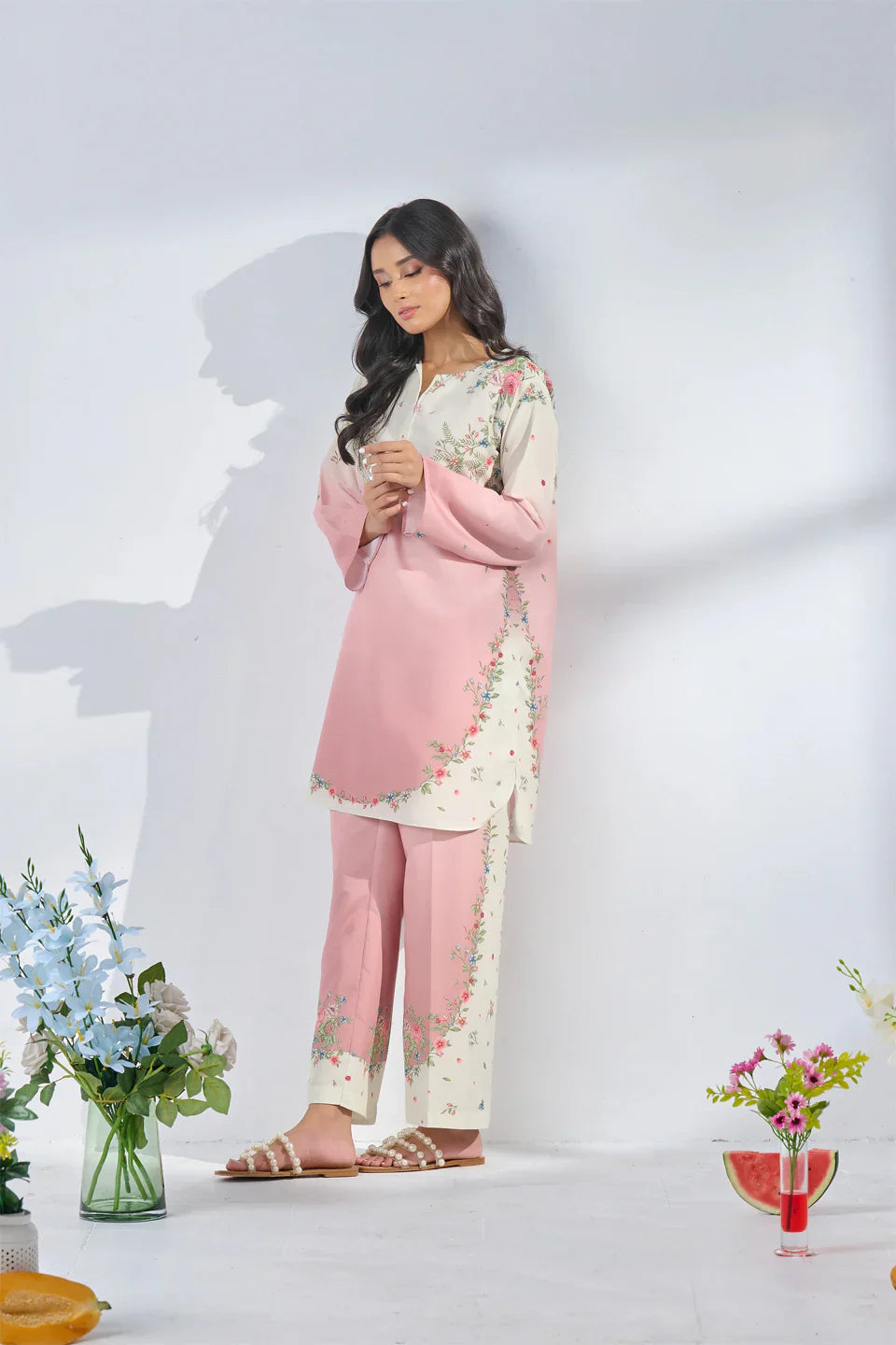 Dewdrop Blush Co-Ord Set – Soft, Chic & Effortlessly Stylish